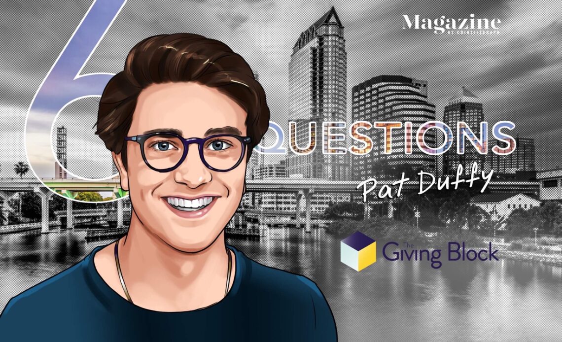 6 Questions for Pat Duffy of The Giving Block – Cointelegraph Magazine
