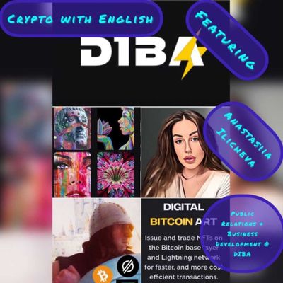 Crypto With English - Digital Bitcoin Art and Unique Digital Assets ( UDAs) - Comparison & Contrast to NFTs