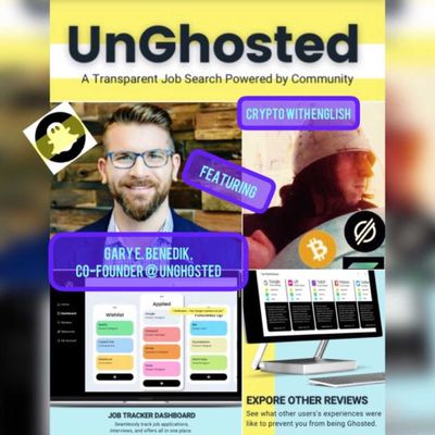 Crypto With English - Ghosting & Recruiting - How to Empower Job Seekers? Crypto With English Ft. Gary E. Benedik, CoFounder @ UnGhosted