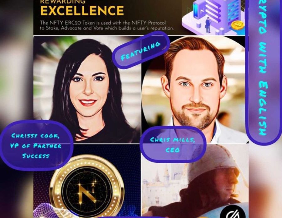 NFTY Token - Reputation Utility & Governance NFT Token- with CEO Chris Mills & VP Partner Success Chrissy Cook