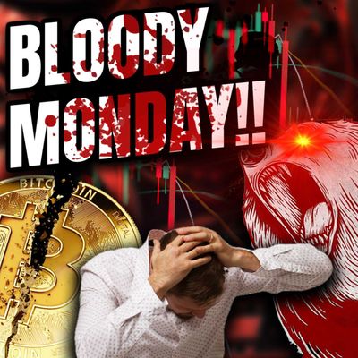 The Crypto Lifer Show - BITCOIN BLOODY MONDAY! SHORTS GOT PAID!