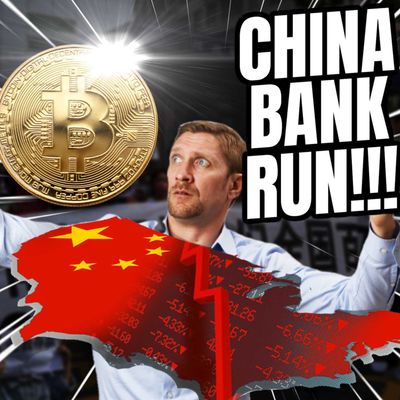 The Crypto Lifer Show - BITCOIN SHINES CHINA BANK RUN YOU MUST SEE THIS!