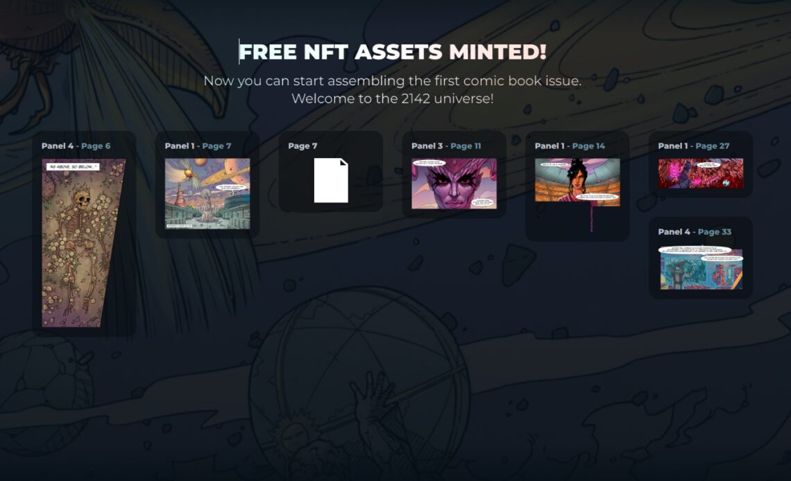 Sci-Fi NFT comic book project lays the foundation for CCG development