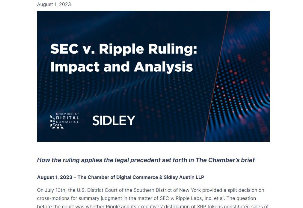 CDC report underscores importance of Judge's verdict in Ripple case