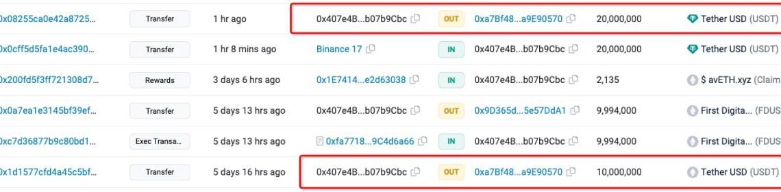 Zero Transfer scammer steals $20M USDT, gets blacklisted by Tether