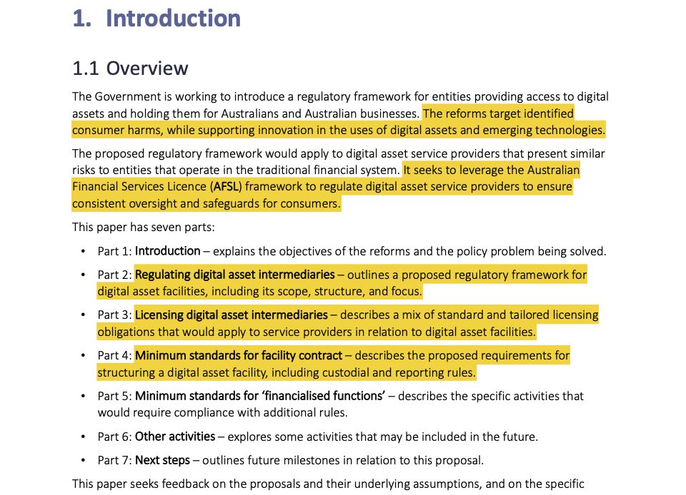 Australia proposes to regulate crypto exchanges under TradFi license regime