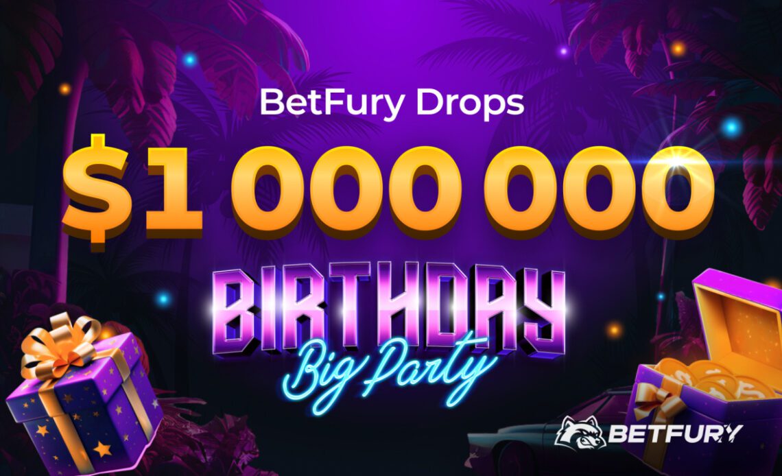 BetFury drops $1,000,000 for its 4th Anniversary celebration