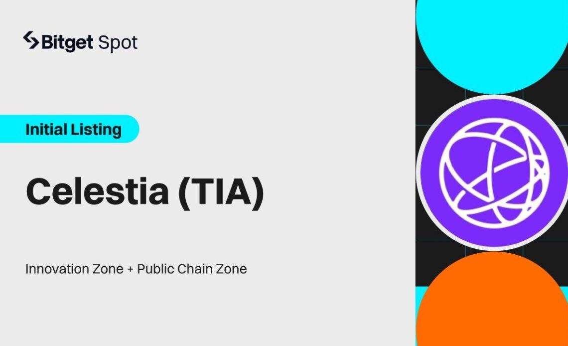 Bitget becomes one of the first exchanges to list Celestia (TIA)