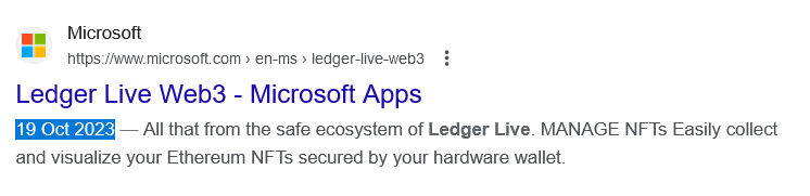 Fake Ledger Live app sneaks into Microsoft's App store, $588K stolen