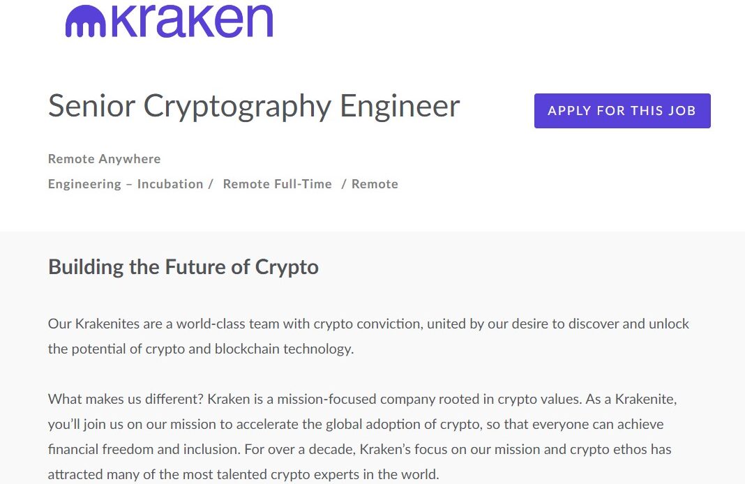 Kraken looking to 'solve' industry challenges amid layer-2 rumors