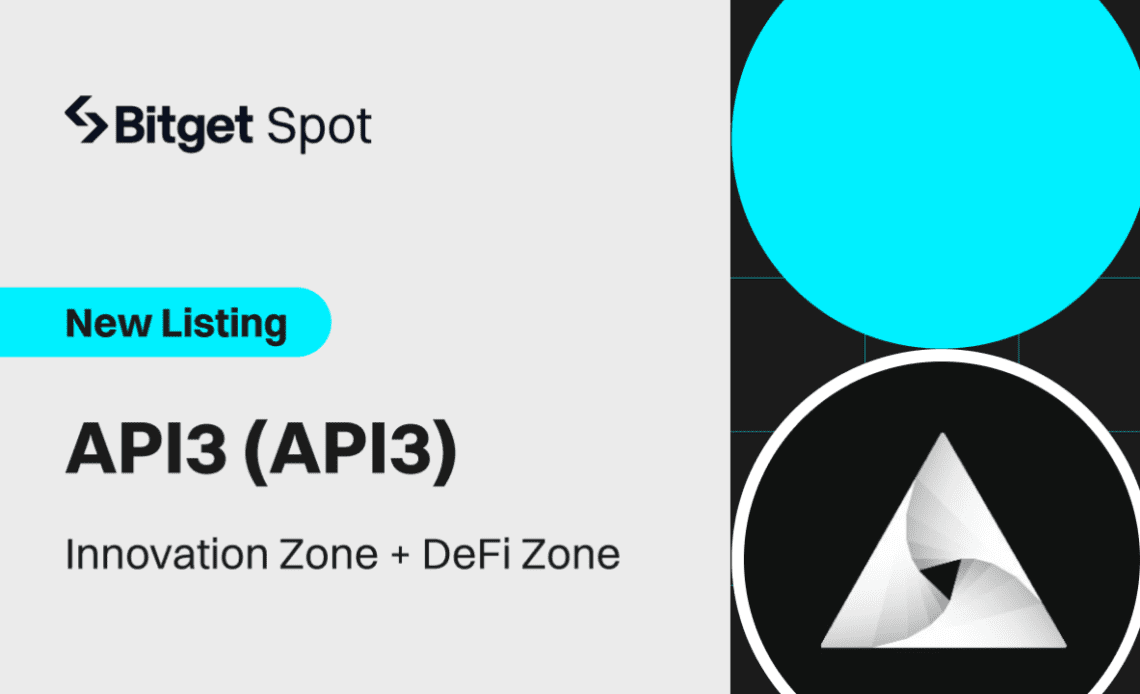 Bitget Lists API3 (API3) in Innovation Zone and DeFi Zone