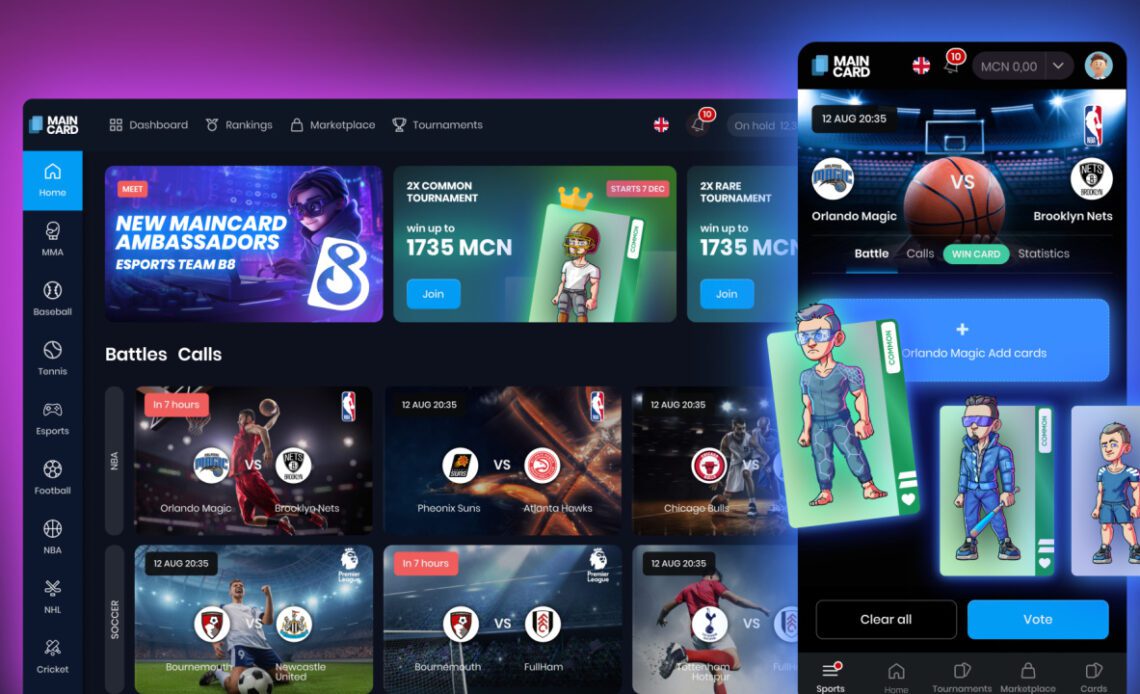 Web3 Sports Fantasy Manager Maincard.io is Breaking into Esports with Big-Name Partnerships
