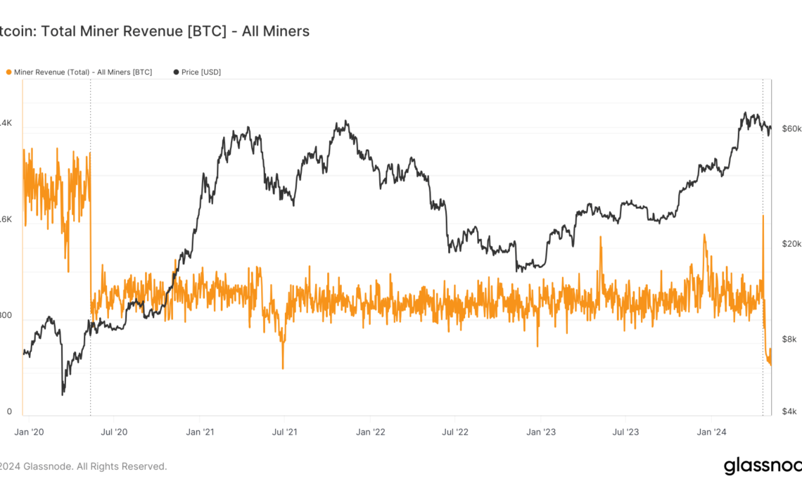 Bitcoin miner revenue