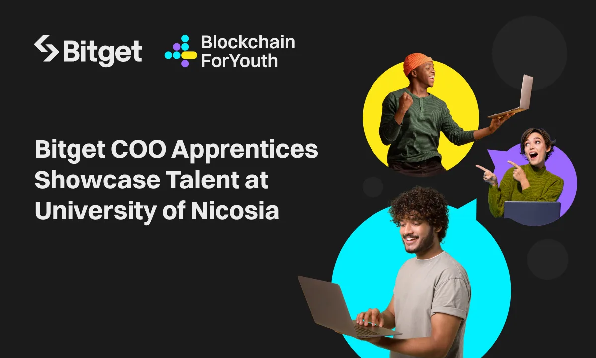 Bitget COO Apprentices Showcase Talent at the University of Nicosia Event