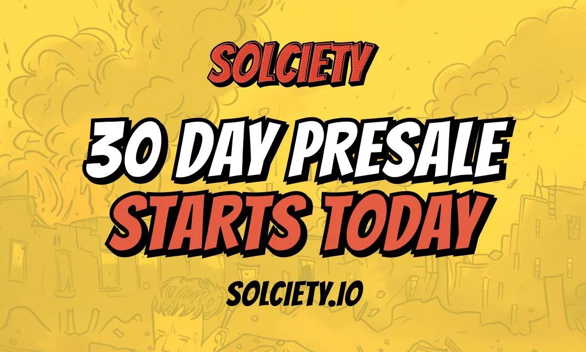 New SOL Meme Coin, Solciety, Launches Today With 30-Day ICO